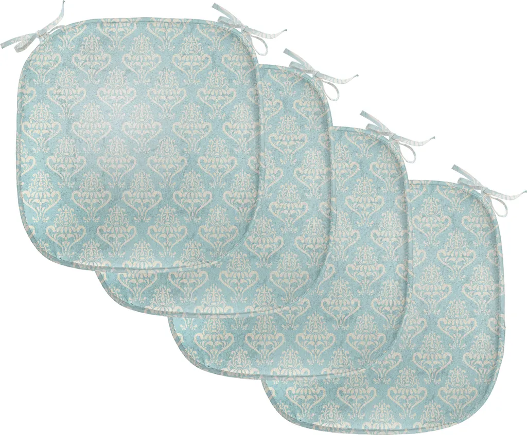 Cuscini Sedie Design Turchese ABAKUHAUS Set 4 Pezzi Impermeabile