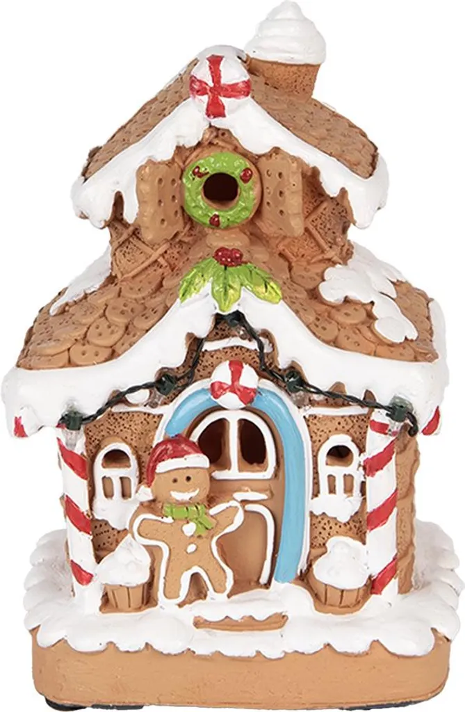 Maison de Noël LED Pain d'épices pour Décoration Table et Buffet