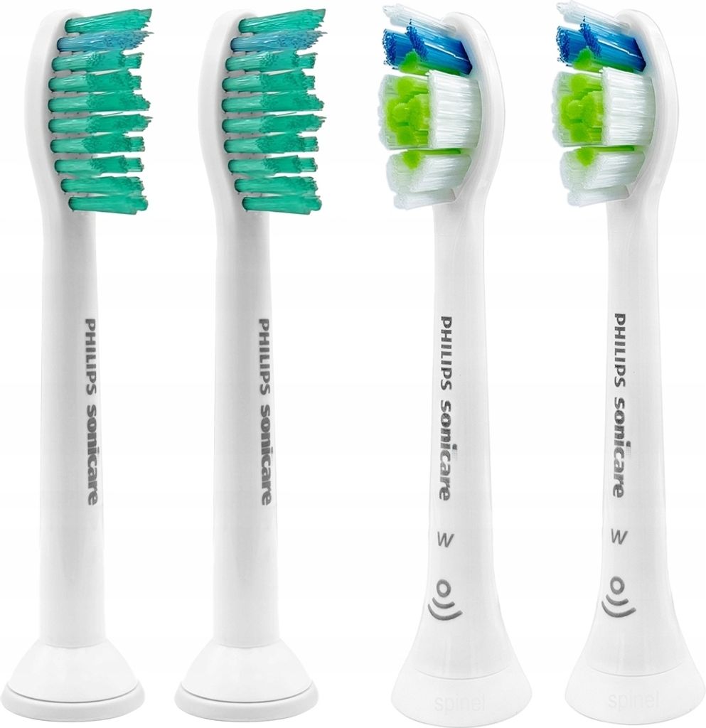 Philips Zahnbürstenköpfe DiamondClean HX6061 ProResult HX6011 Set 4 Stück