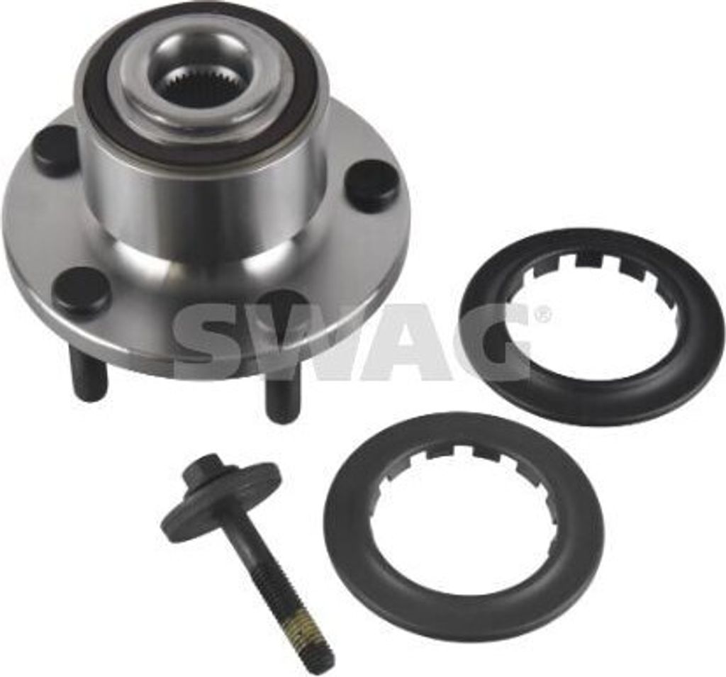SWAG Radlagersatz Vorne Links Vorne Rechts für VOLVO V50 (545) zweireihig 131mm 33 10 2010