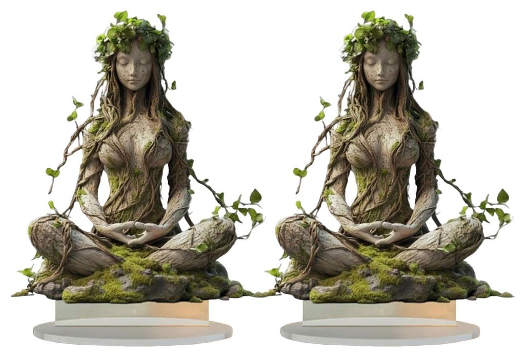 1/2/3-teiliges Set aus Acryl-Statuen im Boho-Stil, 2D-Tischdekoration für Zuhause, Büro, Wohnzimmer oder Schreibtisch