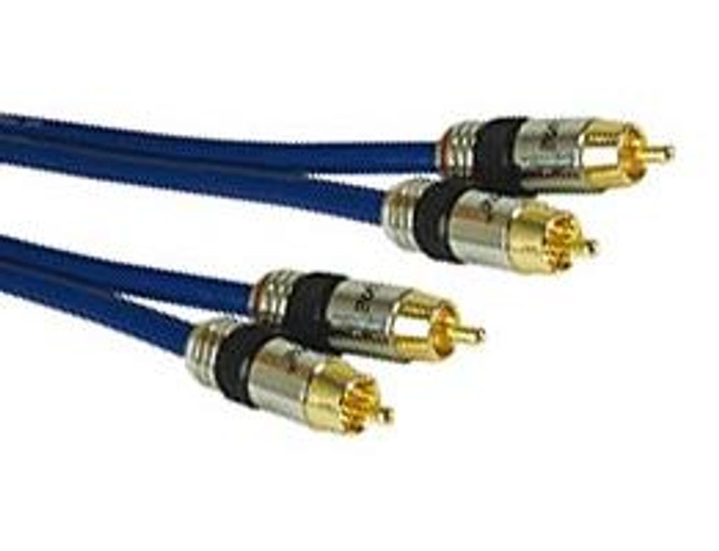 KIND Audio-Kabel Cinch 10m 5763000110 Pro Stereo Stecker/Stecker
