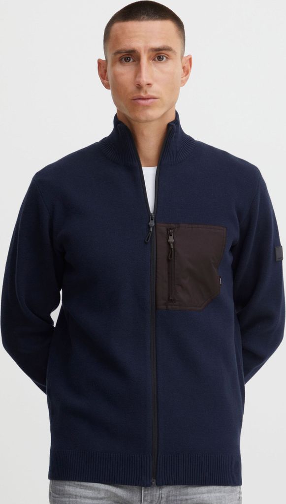 INDICODE IDMedan - 35660MM Herren Strickjacke Cardigan Feinstrick