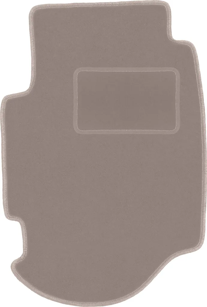 Tappeto Guida Beige Ford Escort 95-02 MK7 Velluto Alta Densità