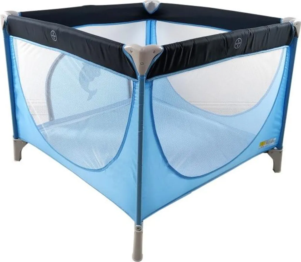 Solution de Couchage Nomade EMA Bleu Dauphin pour Vacances et Sorties