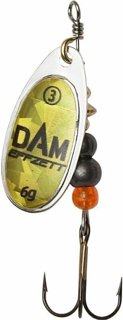 DAM Fluo Spinner Gold Prisma 10 g Spinner / Löffel