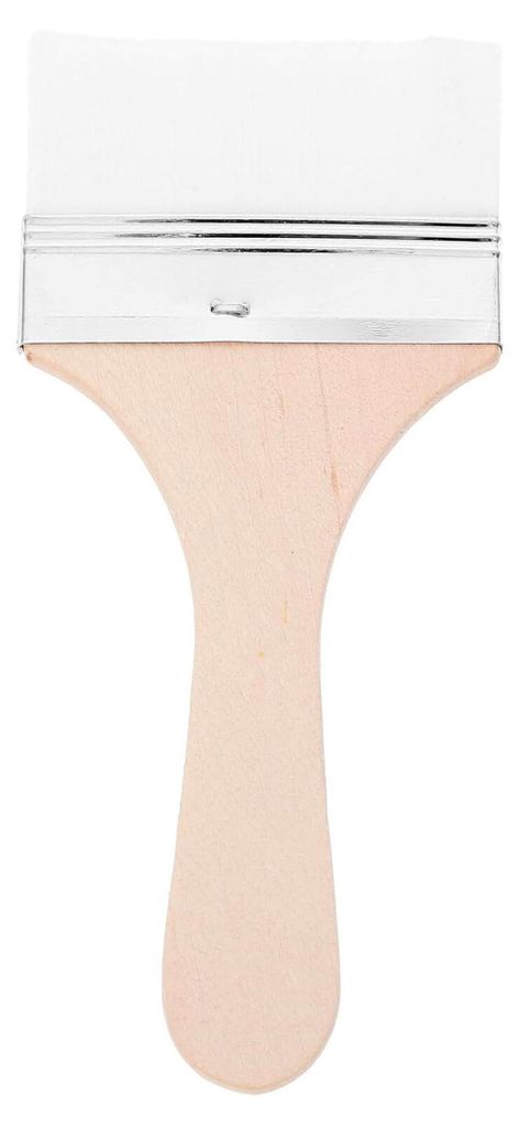 Flachpinsel für Ölgemälde und Acrylfarben mit rutschfestem Griff für Studio- und Outdoor-Malerei