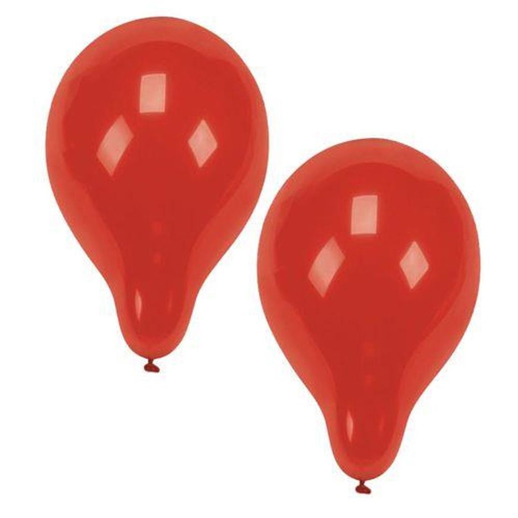 120 Luftballons Ø 25 cm rot