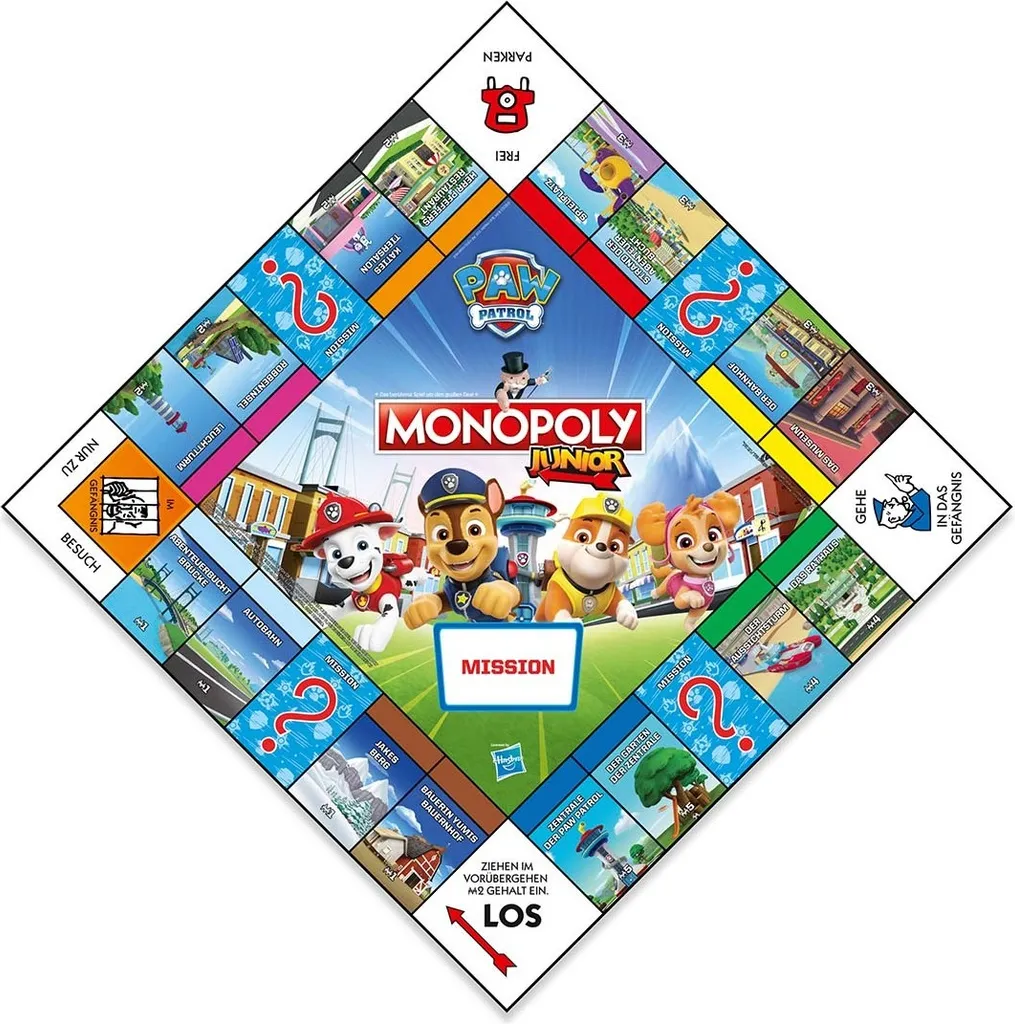 Monopoly Junior Paw Patrol - Version simplifiée avec billets de 1 M - 3