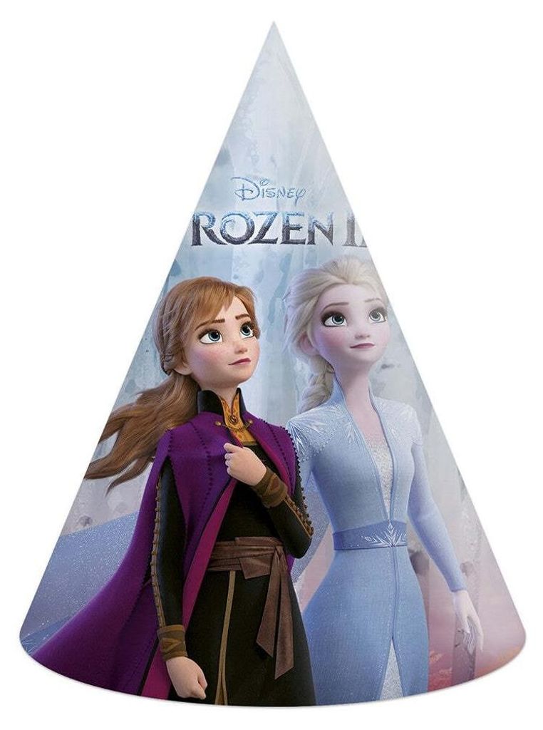 Frozen 2 Papierhüte 6 Stk. Produktbild 
