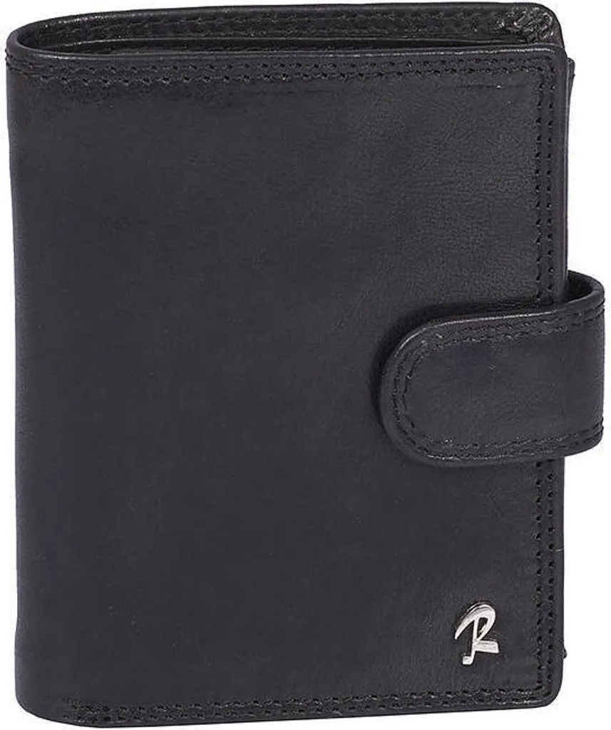 Loren Portefeuille pour Homme en Cuir Noir Modèle Ein Universal Chic