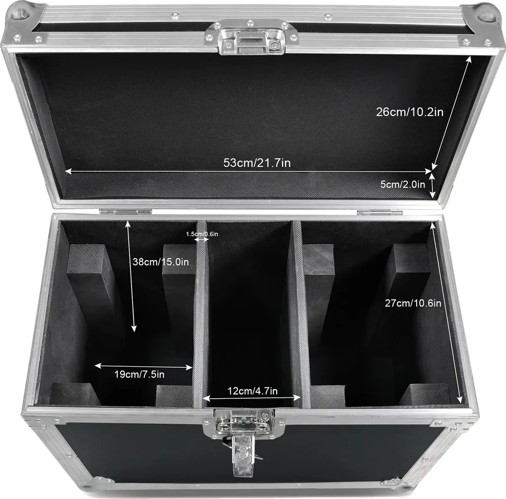 Étui de transport pour DJ mobile - Protection tête mobile LED Pro
