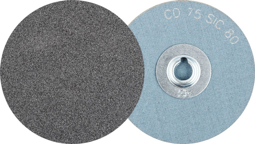 PFERD TOOLS COMBIDISC SIC Schleifblatt CD Ø 75 mm SIC80 für harte NE Metalle