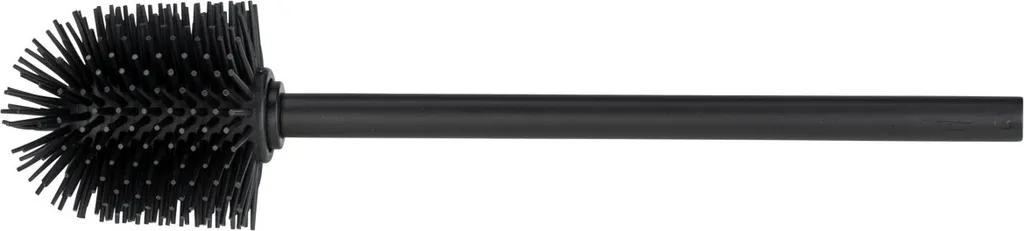 Tête de Brosse WC Silicone avec Manche Inox pour Salle de Bains WENKO