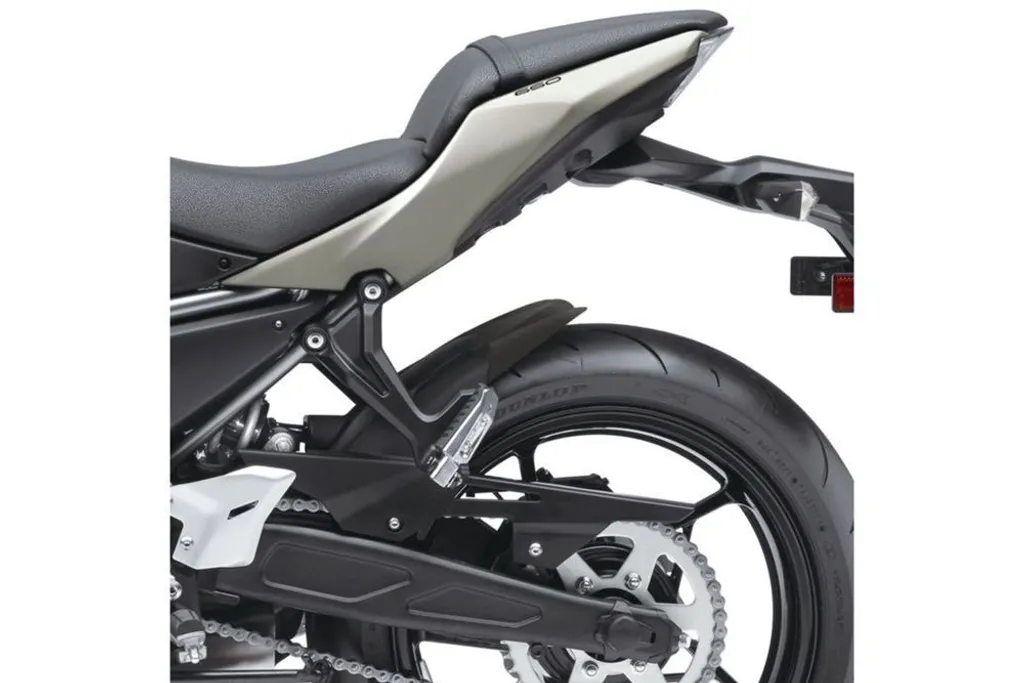 Rallonge de garde-boue PUIG 9790J en ABS Noir mat pour Ninja 650 Kawa