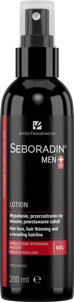 SEBORADIN MEN Hair Lotion for Hair Loss and Thinning 200ml - Hair & Scalp Treatment