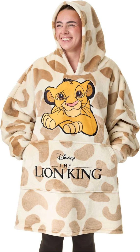 The Lion King - Deckenhoodie für Damen NS9038 (Einheitsgröße) (Beige)