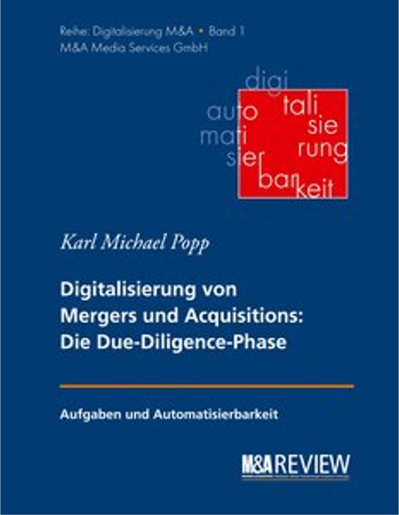 Grundlagen der Digitalisierung von Mergers und Acquisitions