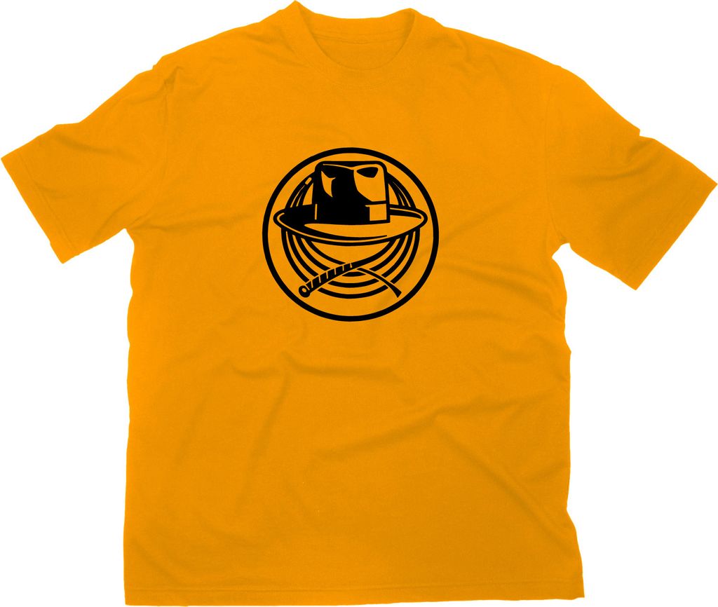 Styletex23 T-Shirt Indiana Jones Fanshirt Fan, gelb, S