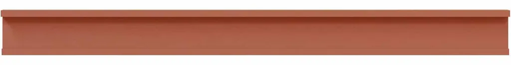 Mensole a Scomparsa SYFAX 100cm Rosse - Set 4 Pezzi Legno - 10