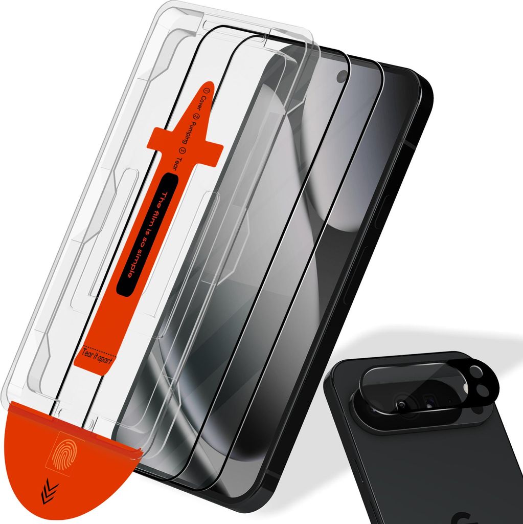 2-Pack Google Pixel 10 Pro Xl Displayschutzfolie & 1-Pack Produktbild 