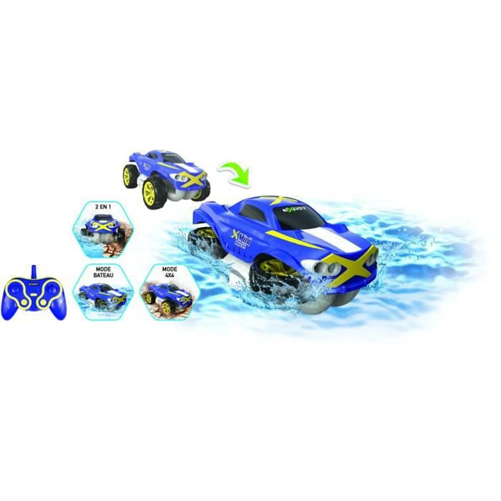 Mini Aqua Jet Exost : Véhicule Transformable Étanche à Rotation 360° - 22