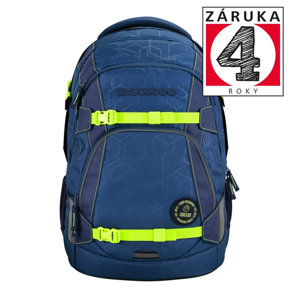 Sac à dos collège Coocazoo Mate Blue Bash pour transporter ses cours - 7