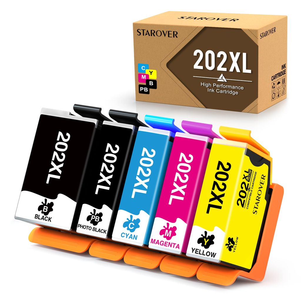 Kompatible Epson-Tintenpatronen T603 XL alle Farben 5 Stück