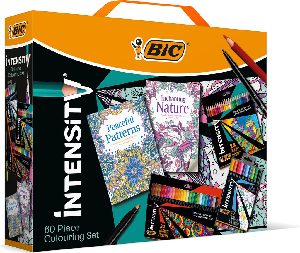 BIC Intensity Set: 24 Buntstifte, 24 Filzstifte, 10 Produktbild 