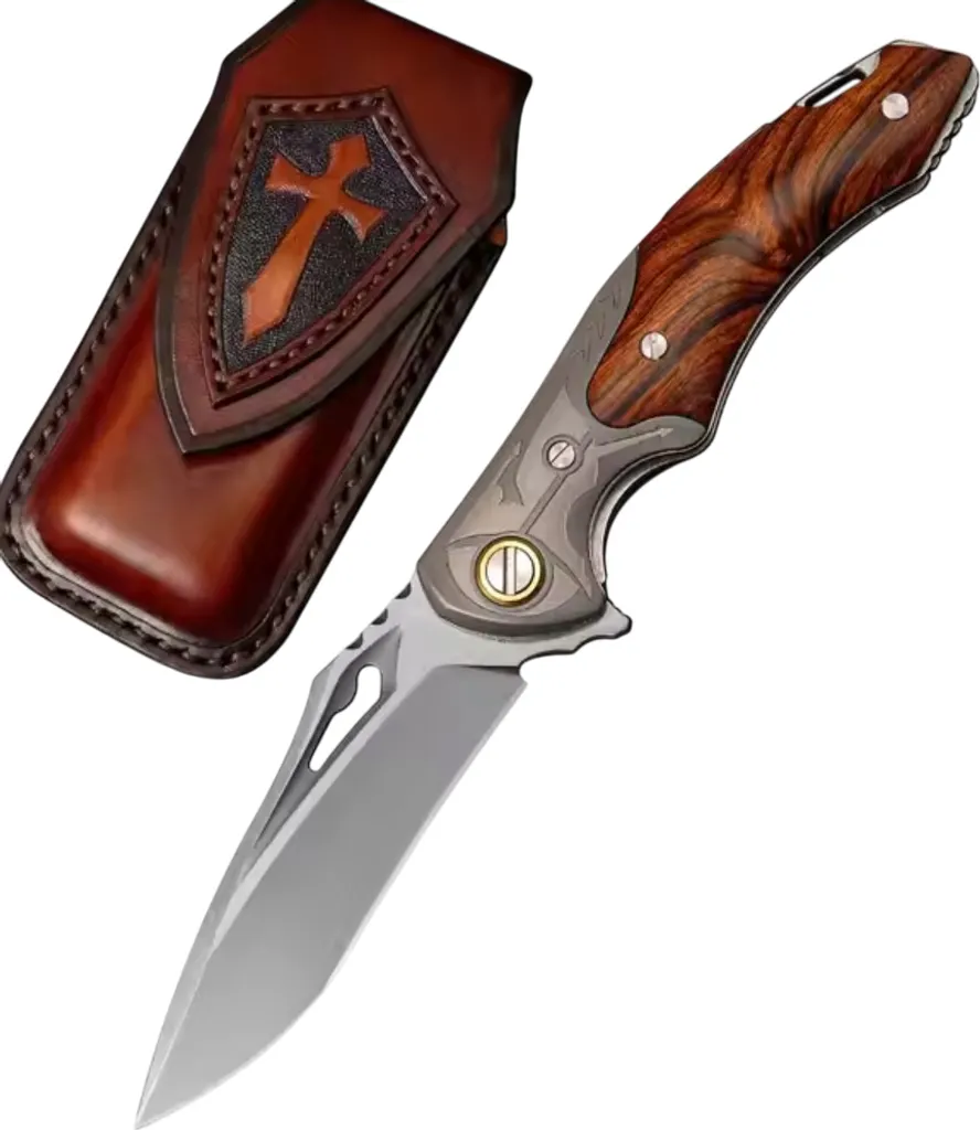 Couteau Pliant de Camping Takako KP35376 - Accessoire Survie et Bushcraft