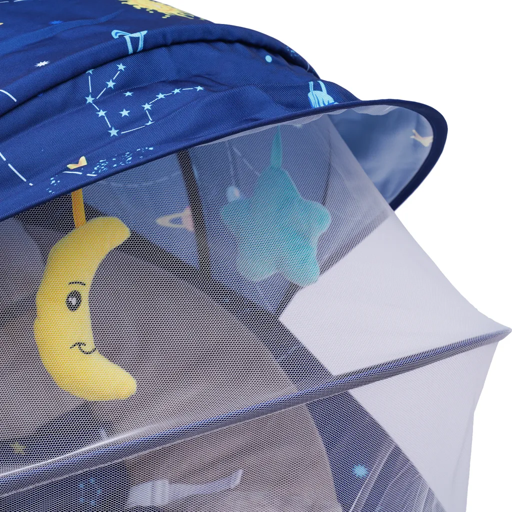 Transat électrique bleu avec télécommande et Bluetooth pour bébé 0-20 mois - 11