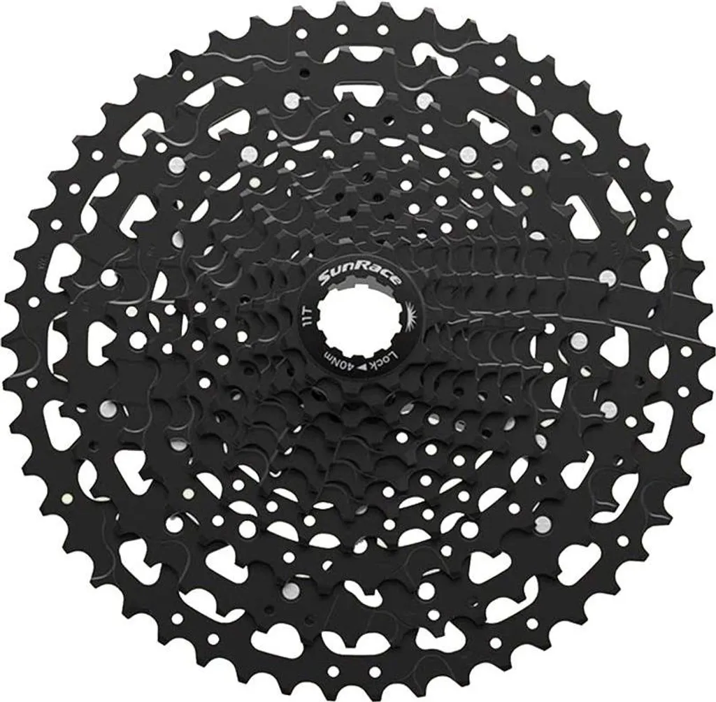 SunRace CSUX700 Cassette 11 Vitesses 11-50 Dents Noir pour CUES