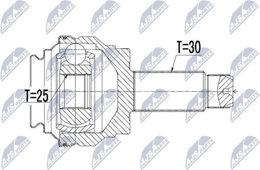 Solution Fuite Transmission : Kit Joints NTY pour BMW X5 X6 33208609839