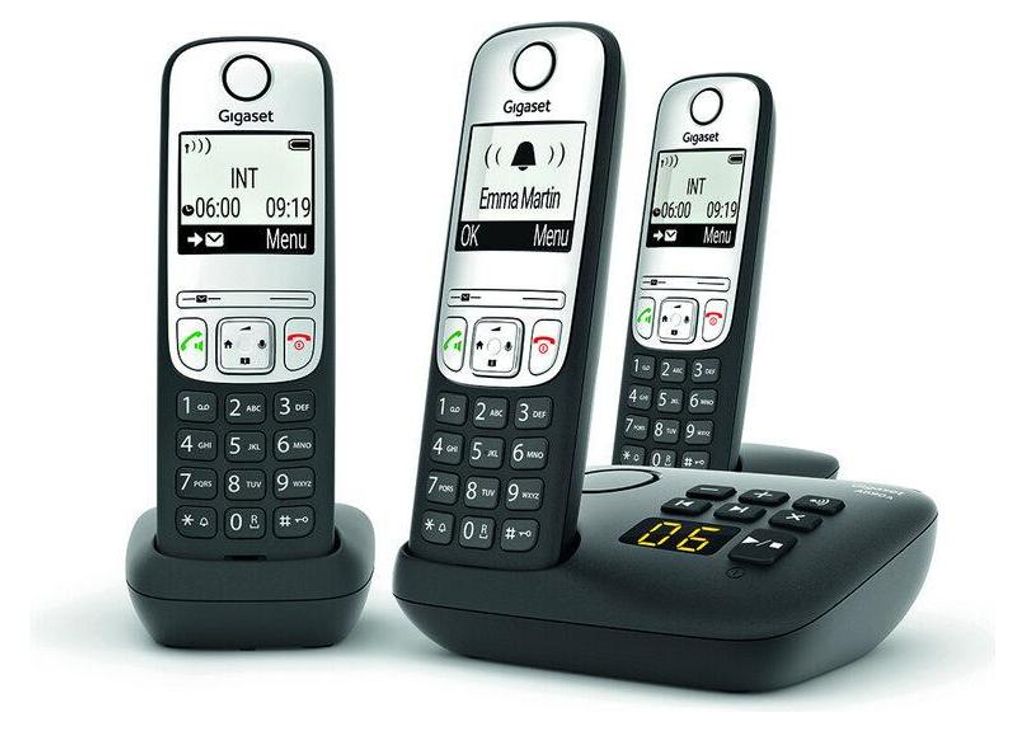 Gigaset A690A Trio noir int. Image du produit 