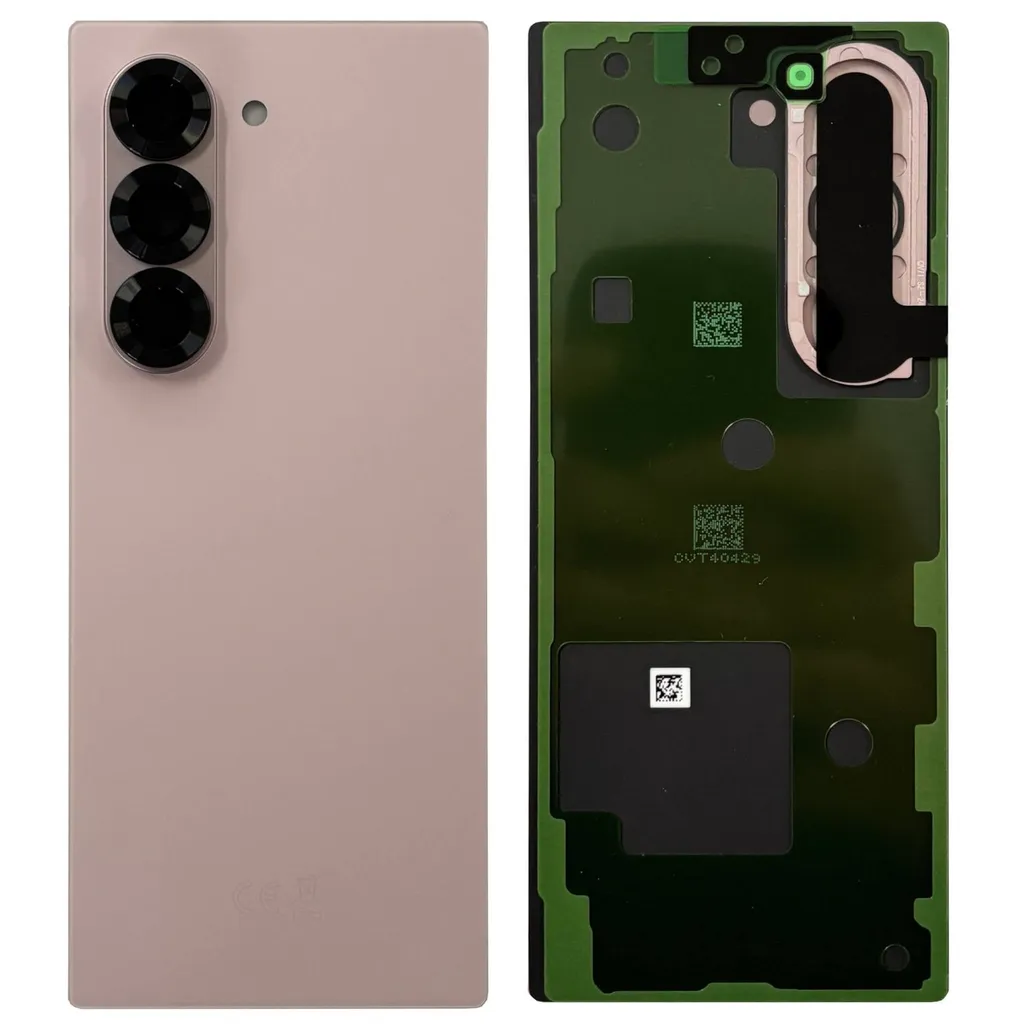 Remplacer vitre arrière Galaxy Z Fold6 cassée - Couvercle Rose Samsung