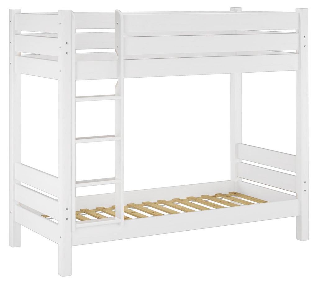 Etagenbett extra stabil 100x200 Nische 100 Kiefer-Hochbett Produktbild 