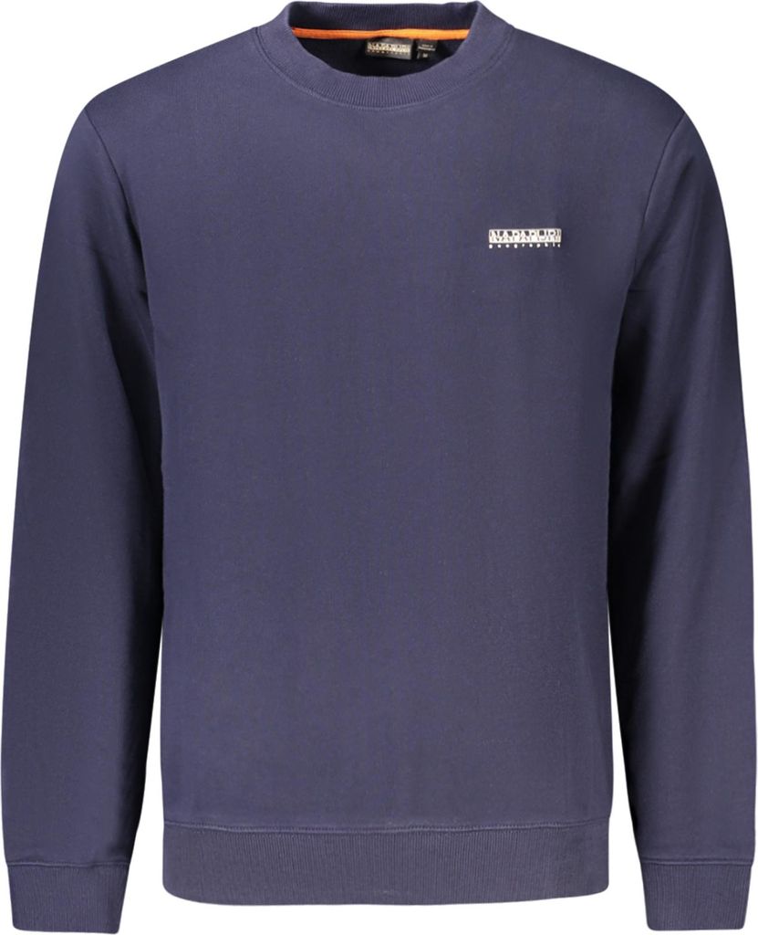 Herren Sweatshirt Blau – Lässiges Langarmshirt mit Logo-Print