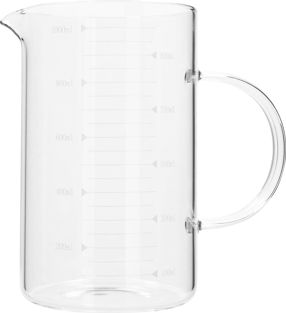Krumble Messbecher aus Glas - Messbecher - 1000 ml