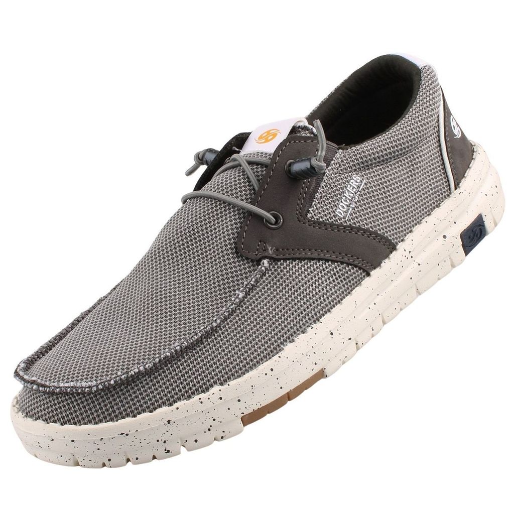 Dockers by Gerli Herren Schuhe Sneaker Slip On Turnschuh Sneaker Textil, Farbe:Grau, Schuhgröße:EUR 41, Artikel:-200 grey