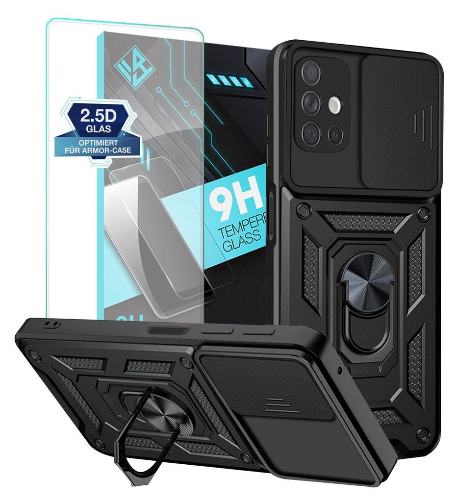 Armor Handyhülle für Samsung Galaxy A51 mit 9H Displayglas Produktbild 