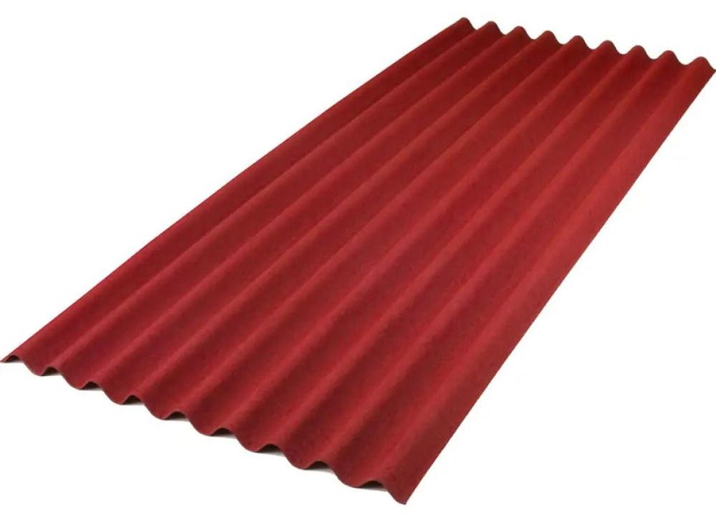 Plaque bitumée monocouche ondulée « BASE » 85,5 x 200 cm - Image du produit 