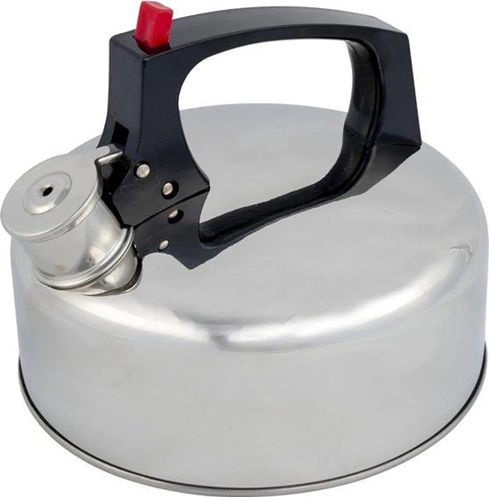 Bouilloire de camping rapide 1,5L - Modèle robuste avec poignée isolante