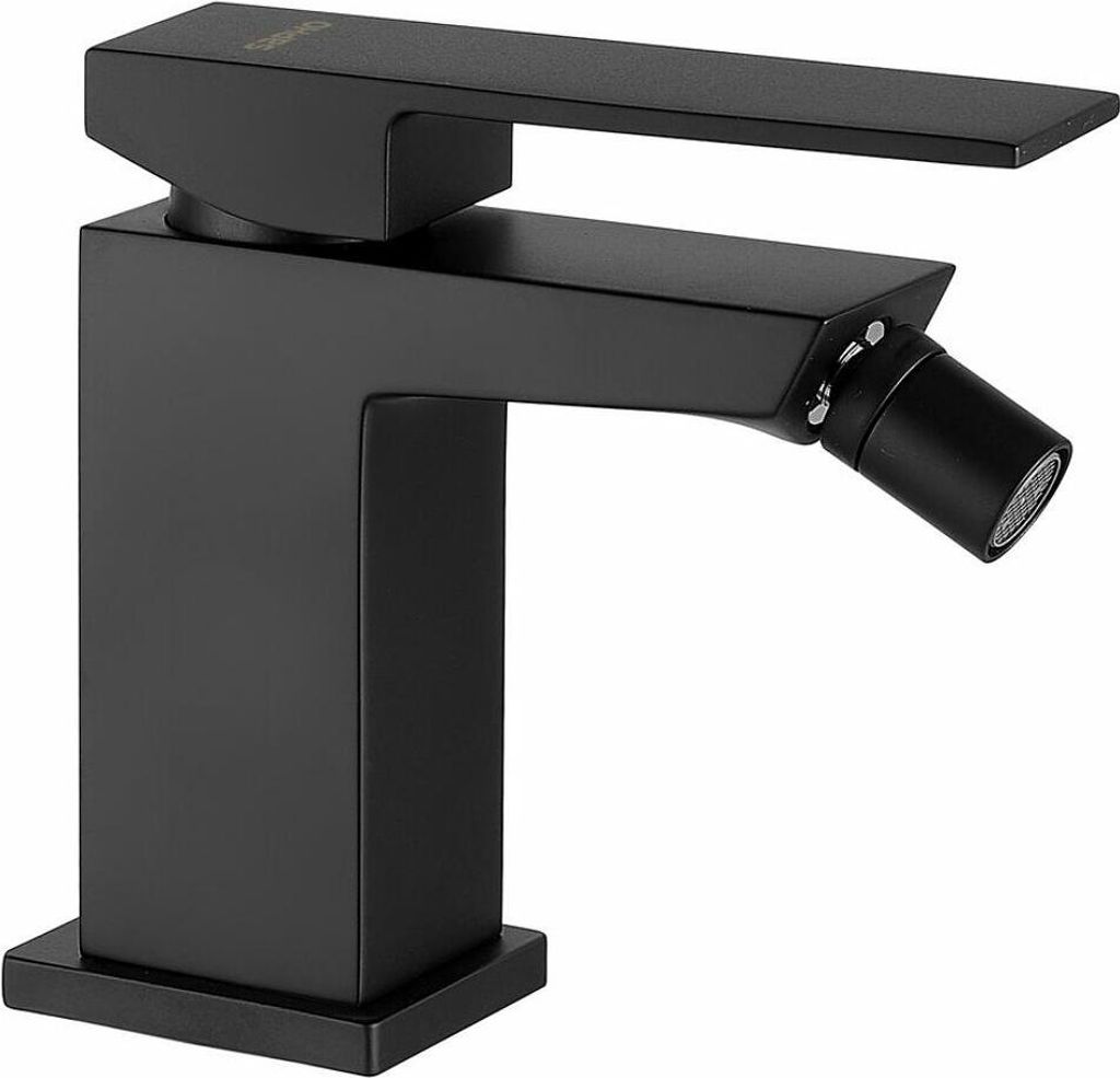 SPECTRE Bidetarmatur, schwarz matt