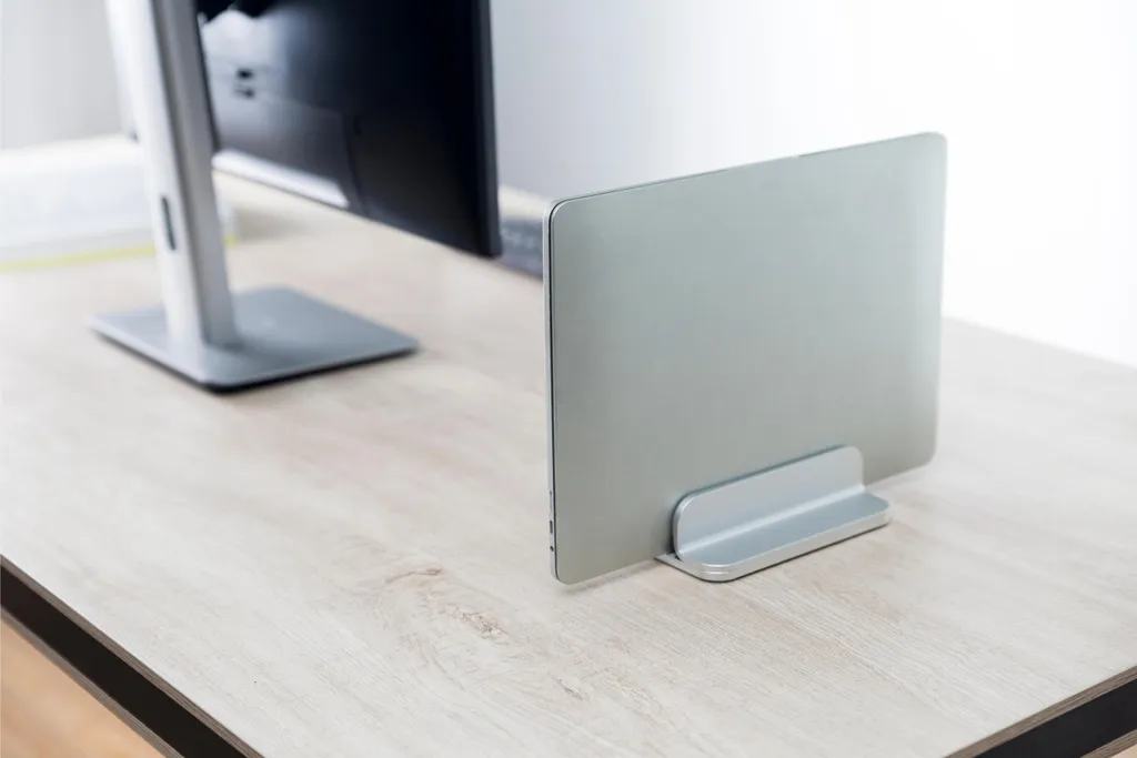 Deltaco ARM-0532 Support PC Portable Argenté Ergonomique pour Bureau - 7