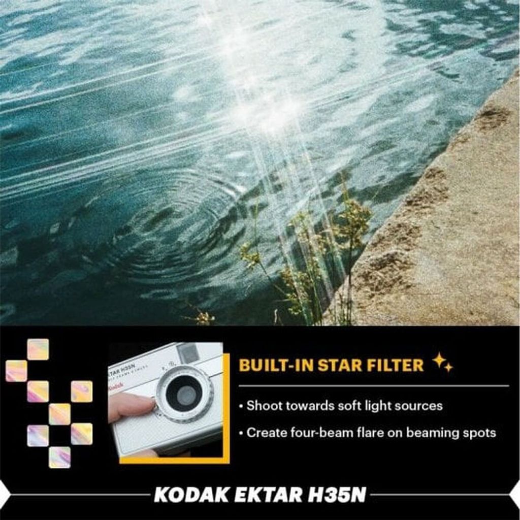 Kodak Ektar H35n Analoge Kamera Silber  Silber One Size Produktbild 6