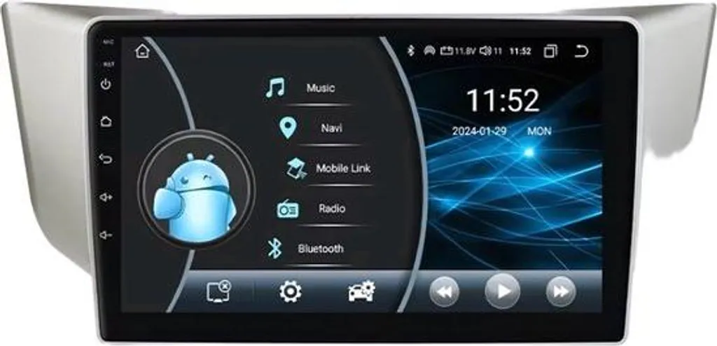 Autoradio CarPlay pour Lexus RX300 RX330 RX350 RX400h 2003-2009 Bluetooth