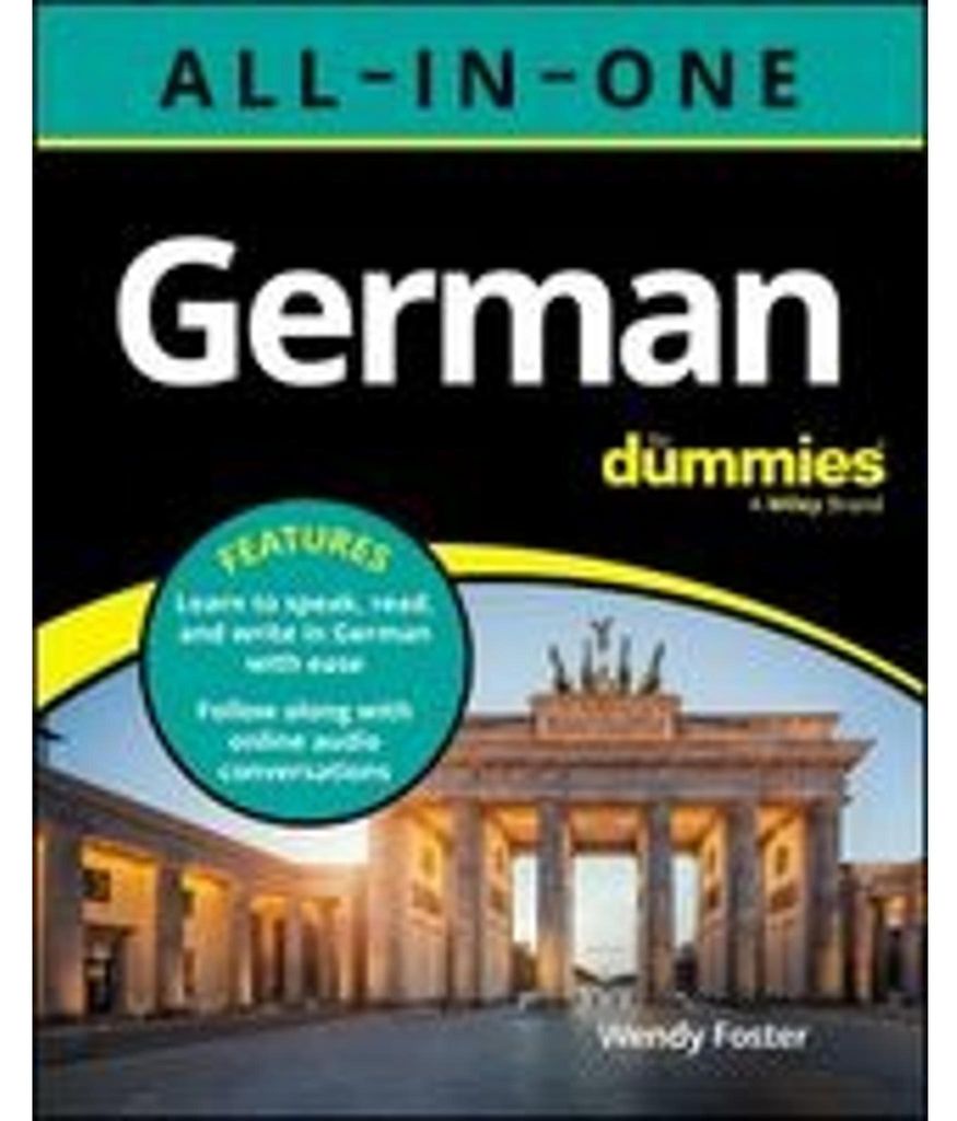 German All-In-One For Dummies (with audio online!)