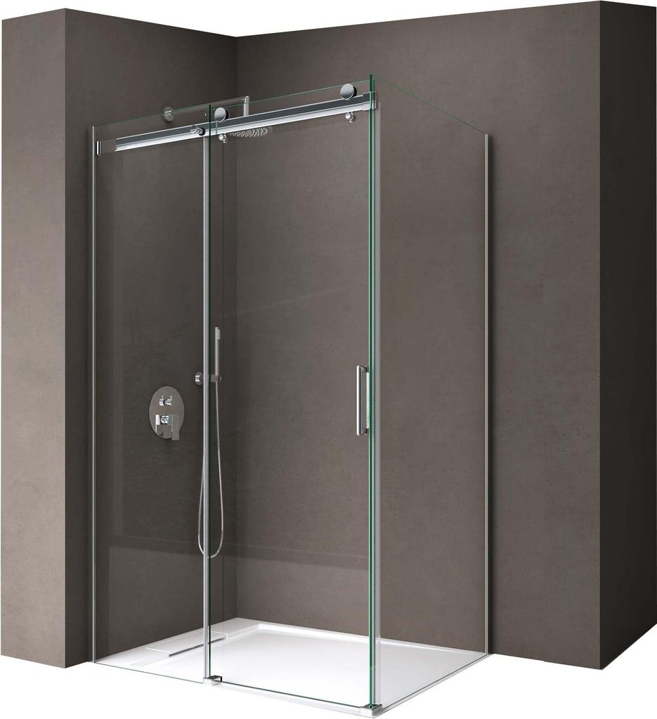 doporro Box Doccia 90x130x195 cm in Vetro Temperato Immagine del prodotto 