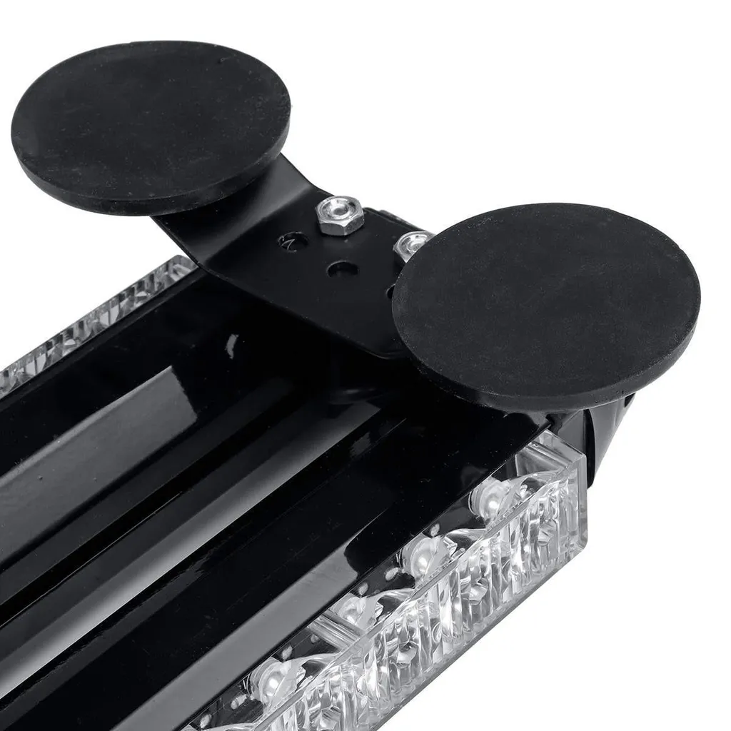 Feu flash 42 LED double face puissant avec fixation magnétique forte