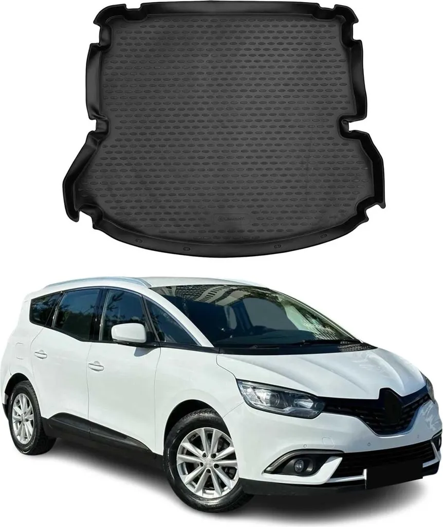 Protezione Baule Renault Grand Scenic 2016-2025 per Cani Gomma TPE